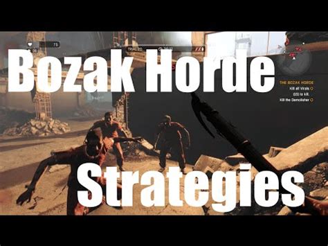 how to beat bozak horde dlc.